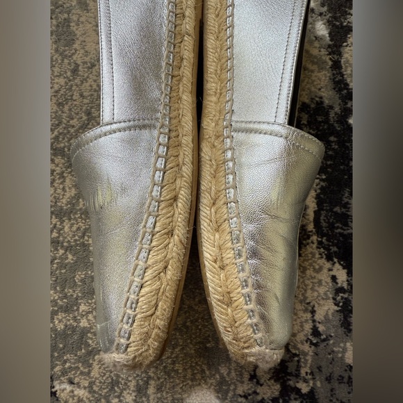 YSL Saint Laurent Authentic Espadrilles Slip-On Shoes - Size EU 38.5/US 8